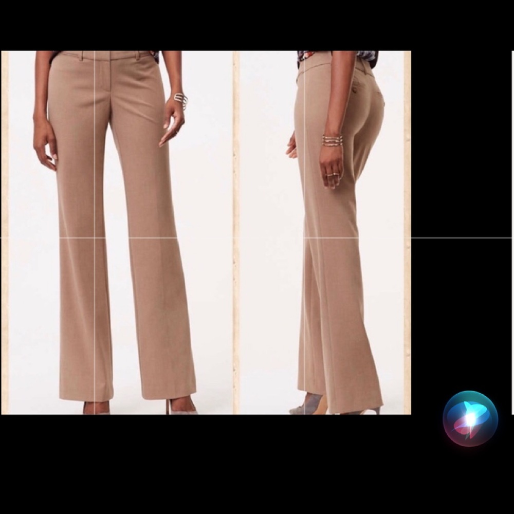 Tall and Curvy Style “Julie” Khaki’s from The Loft